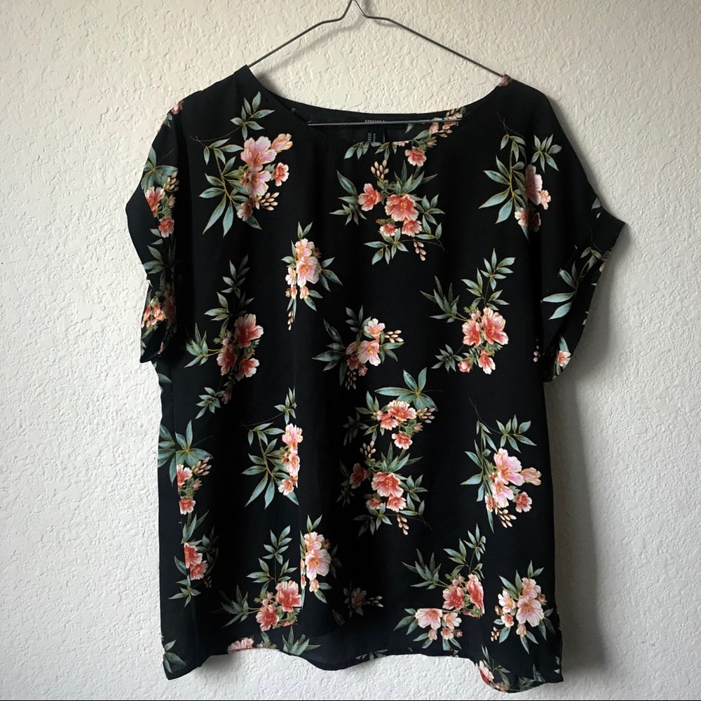 Forever 21 Floral Shirt